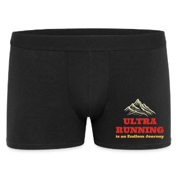 Ultra Running est un Endless Journe - Boxer Homme - noir - Devant