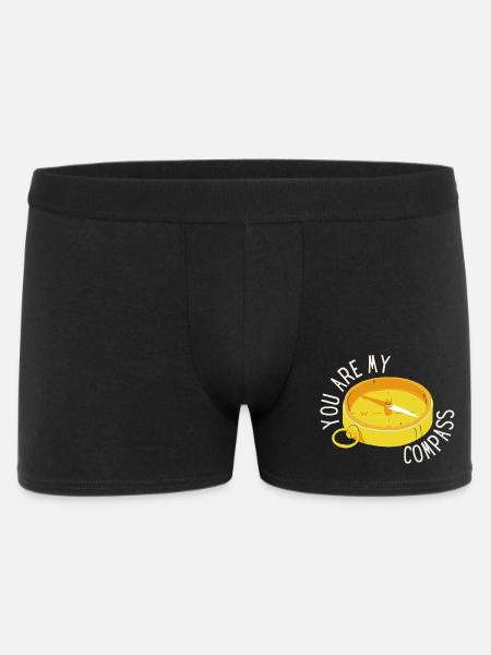 lover, declaration of love - Men's Boxer Shorts - black