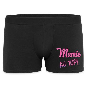 GRANNY - Men's Boxer Shorts - black - Front