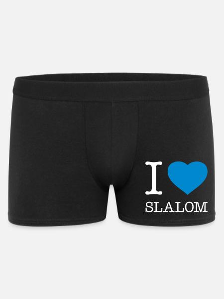 J’ADORE LE SLALOM - Boxer Homme - noir