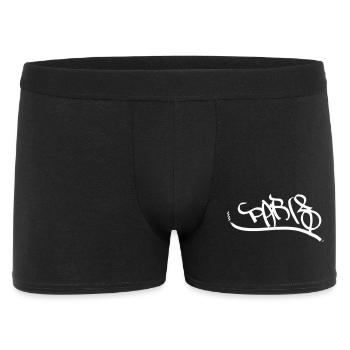 Urban Graffiti Lettering Design Paris - Men's Boxer Shorts - black - Front