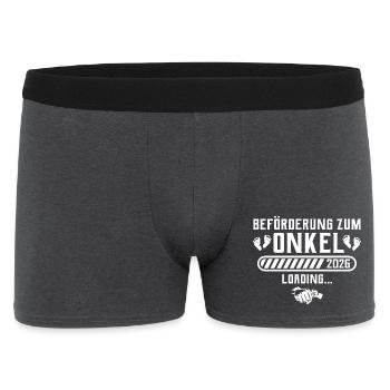 Tonton 2026 annonce sa grossesse - Boxer Homme - charbon - Devant