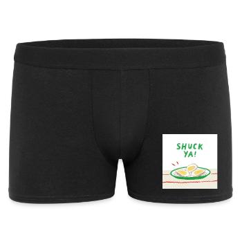 Design drôle d’huître - Boxer Homme - noir - Devant