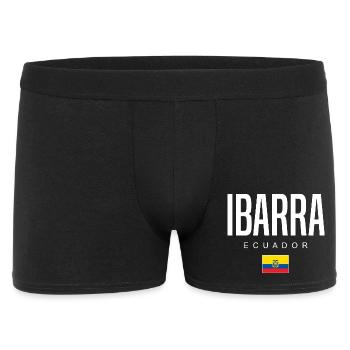 Ibarra Ecuador Ecuadorianer - Männer Boxer Shorts - Schwarz - Vorne