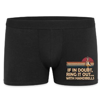 Choir Music Instrument Handbell Choir - Men's Boxer Shorts - black - Front