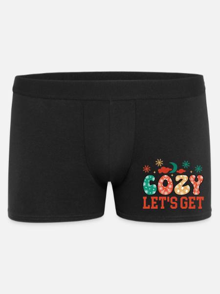 Cozy Christmas - Men's Boxer Shorts - black