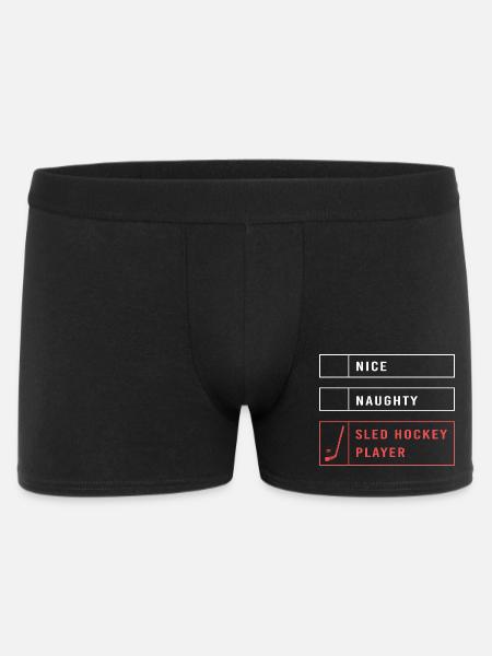 Para Handicap Eishockey - Men's Boxer Shorts - black