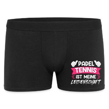 Padel TENNIS IS MY PASSION - Men's Boxer Shorts - black - Front