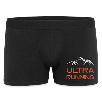Ultra Running - Men's Boxer Shorts - black - Front