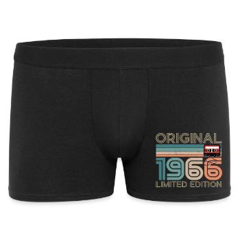 60 Years 60th Anniversary 1966 Original Vintage - Men's Boxer Shorts - black - Front