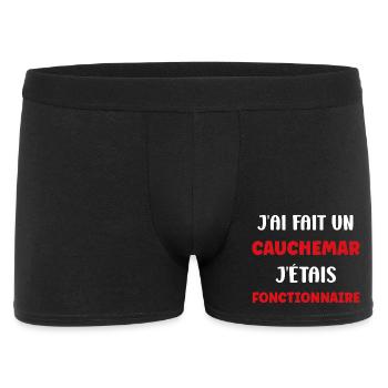 Fonctionnaire - Boxer Homme - noir - Devant