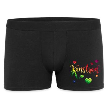 Artistic cycling, artistic cycling, indoor cycling - Men's Boxer Shorts - black - Front