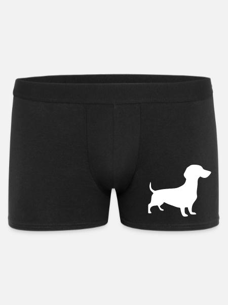 Dachshund Dog Design Gift Dachshund Owner - Men's Boxer Shorts - black
