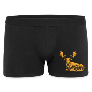 Elk - Men's Boxer Shorts - black - Front