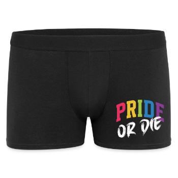 Mois de la Fierté LGBT - Fierté ou Mort - Boxer Homme - noir - Devant