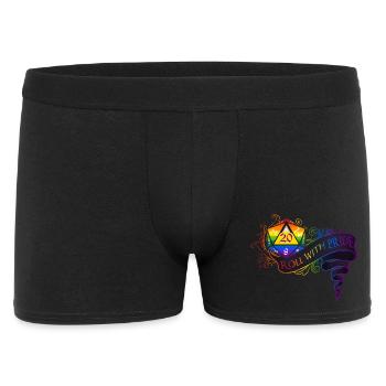 Roll with PRIDE again! - Men's Boxer Shorts - black - Front