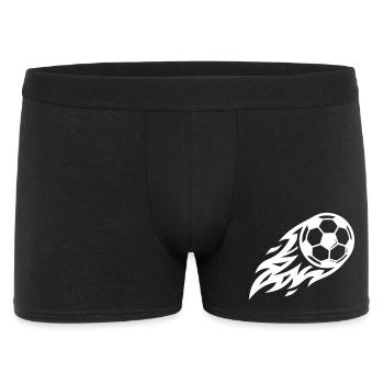 Soccer Fire Ball - Men's Boxer Shorts - black - Front