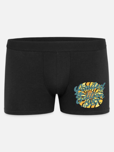 Édition limitée anniversaire 1987 - Boxer Homme - noir