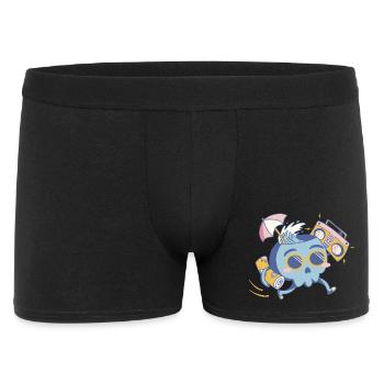 Skull Beach Themed Design - Men's Boxer Shorts - black - Front
