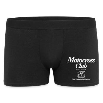 Motocross - Men's Boxer Shorts - black - Front