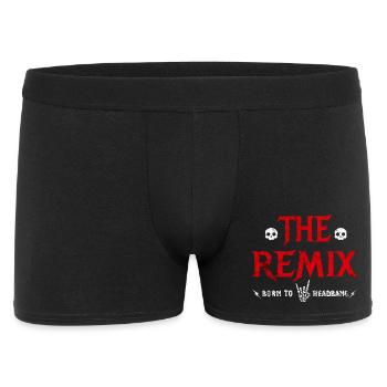 Metalhead Father & Son – The Remix - Men's Boxer Shorts - black - Front