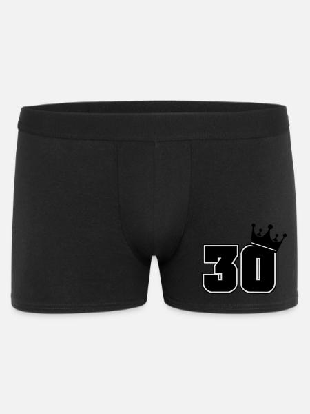 30 - Men's Boxer Shorts - black