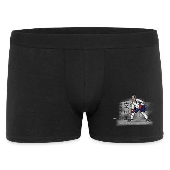 hockey - Men's Boxer Shorts - black - Front