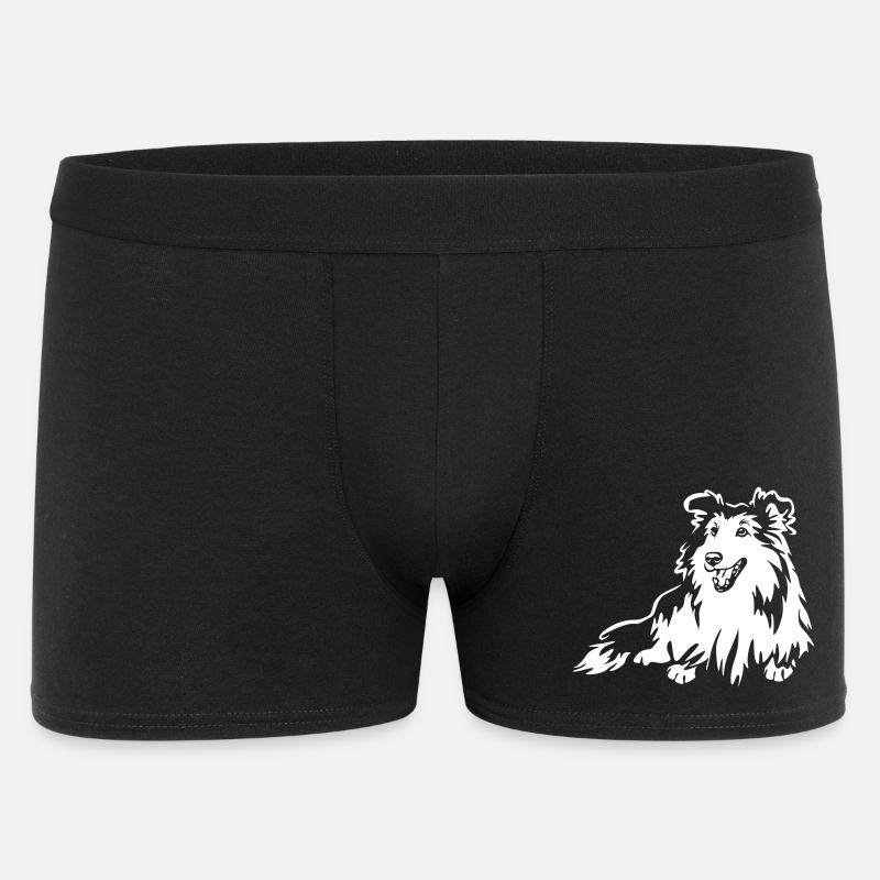 Sheltie "Black Edition" - Boxer Homme - noir