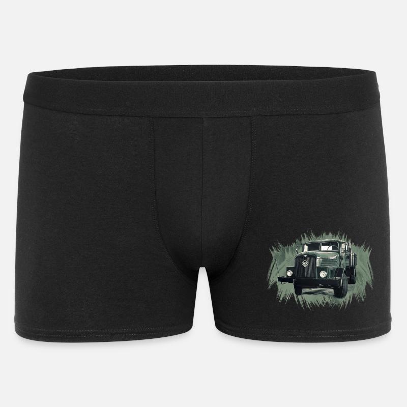 Pritschenwagen IFA H6 - Männer Boxer Shorts - Schwarz