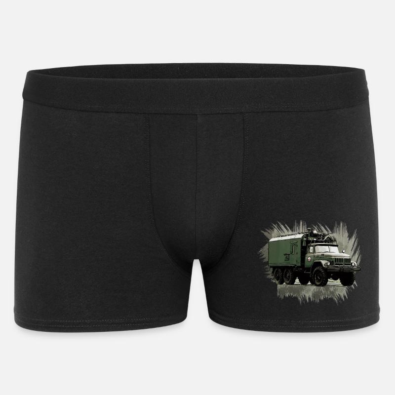 ZIL 131 KO - Männer Boxer Shorts - Schwarz