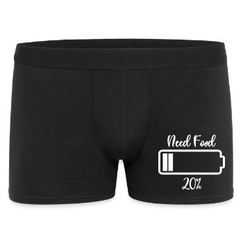 Need Fuel Low Battery Tee - Men's Boxer Shorts - black - Front