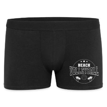 Beach volleyball - Men's Boxer Shorts - black - Front