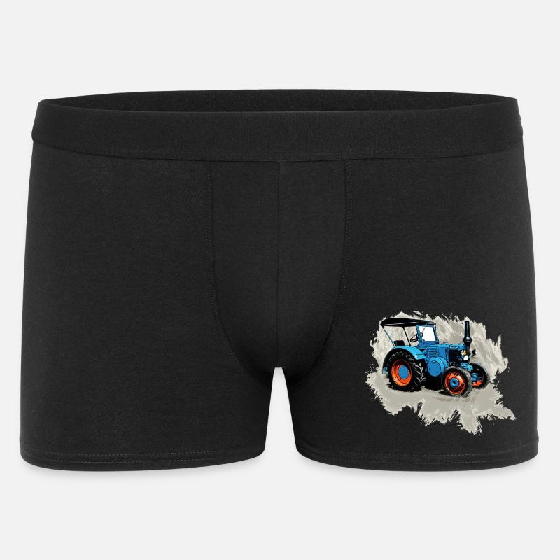 Traktor Lanz - Männer Boxer Shorts - Schwarz