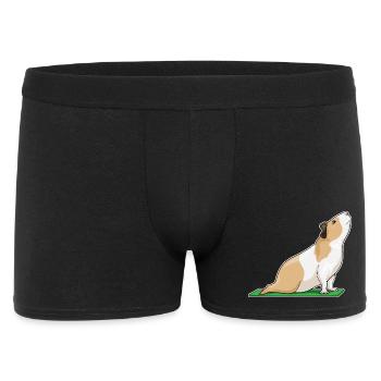 Gymnastique de fitness yoga cochon d’Inde - Boxer Homme - noir - Devant