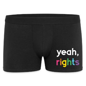 Pride Month LGBT - yes, Rights - Men's Boxer Shorts - black - Front