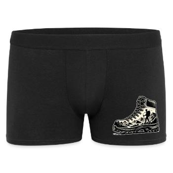 Chaussure randonnée Montagne Trekkeur Randonneur - Boxer Homme - noir - Devant
