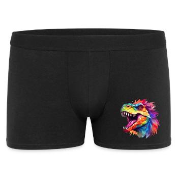 Conception du Tyrannosaurus rex - Boxer Homme - noir - Devant