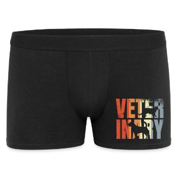 Retro Veterinary - Men's Boxer Shorts - black - Front