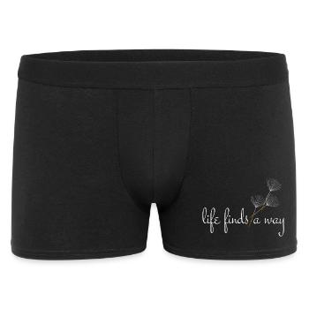 Life finds a way - Dandelion - Men's Boxer Shorts - black - Front