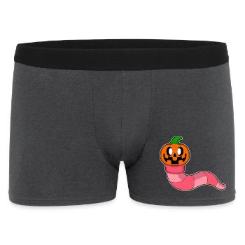 Ver Halloween citrouille - Boxer Homme - charbon - Devant