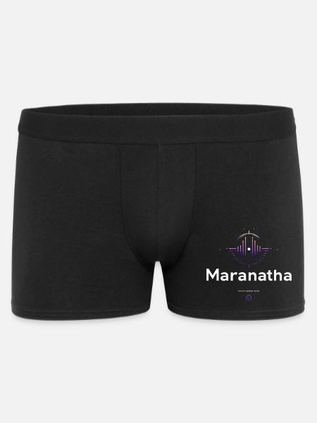 Maranatha Worship Wave - Men's Boxer Shorts - black