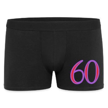 60. 60 ANS - Boxer Homme - noir - Devant