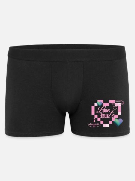 Love hurts - Men's Boxer Shorts - black