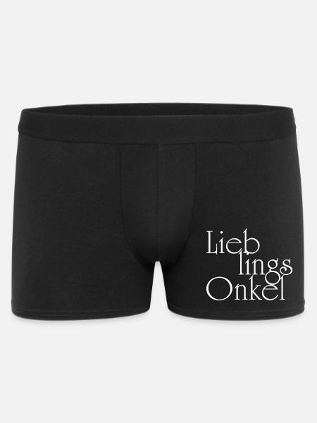 Favorite Uncle - Uncle - Men's Boxer Shorts - black