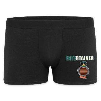 Entertainer Duck - Men's Boxer Shorts - black - Front