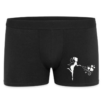 Fée de conte de fées avec magie du cœur - Boxer Homme - noir - Devant