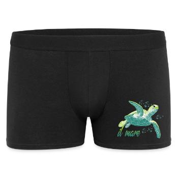Il mare - Tortue de mer Océan - Boxer Homme - noir - Devant