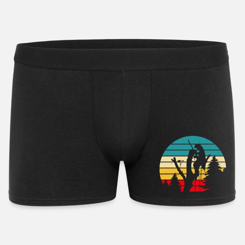 Cadeau drôle de menuisier - Boxer Homme - noir