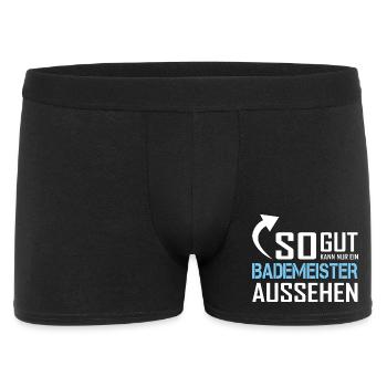 Only a lifeguard can look so good - Men's Boxer Shorts - black - Front