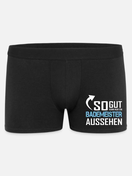 Only a lifeguard can look so good - Men's Boxer Shorts - black